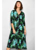 Tarifa Kleid in Grün/ Bunt