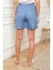 Le Monde du Lin Leinen-Shorts in Blau