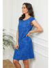 Le Monde du Lin Lniana sukienka w kolorze niebieskim