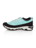 Kimberfeel Leren wandelschoenen "Marley" turquoise/zwart