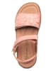Naturino Skórzane sandały "Begonia" w kolorze jasnoróżowym