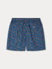 Hackett London Badeshorts "Bañador" in Blau/ Orange
