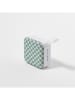 Sunny Life Bluetooth-Lautsprecher "Schaakbord" in Grün - (B)6 x (H)3 x (T)6 cm