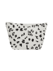 Sunny Life Kosmetiktasche "Call of the wild" in Weiß/ Schwarz - (B)30 x (H)17 x (T)7 cm