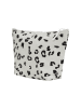 Sunny Life Kosmetiktasche "Call of the wild" in Weiß/ Schwarz - (B)30 x (H)17 x (T)7 cm
