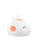 Sunny Life Badekappe "Zeepaard" in Weiß/ Orange - (L)22 x (B)21 cm