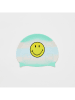 Sunny Life Badekappe "Smiley" in Hellblau/ Gelb - (L)22 x (B)21 cm
