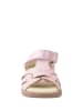Rap Leder-Sandalen in Rosa