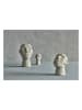 Villa Collection Figurka dekoracyjna "Kopf" w kolorze oliwkowym - 16 x 23 x 15 cm