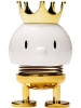 Hoptimist Dekofigur "Prince" in Weiß/ Gold - (B)5 x (H)8 x (T)5 cm