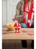 Hoptimist Decoratief figuur "Roligan M" rood - (B)9 x (H)14 x (D)8 cm