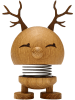 Hoptimist Decoratief figuur "Reindeer Bimble S" lichtbruin - (B)6 x (H)9 x (D)5 cm