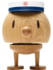 Hoptimist Decoratief figuur "Student Bumble M" eikenkleurig - (H)10 x Ø 7,5 cm