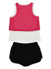 OVS 2tlg. Outfit in Schwarz/ Pink