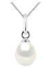 Pearl Addict Weißgold-Anhänger mit Perle