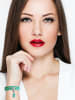 Pearline Armband turquoise