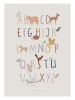 Sebra Kunstdruck "Nightfall Alphabet" - (B)50 x (H)70 cm
