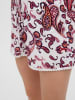 Vero Moda Shorts "Peace" in WeiÃŸ/ Bordeaux