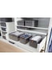 STORE IT 2er-Set: Organizer in Grau - (B)30 x (H)15 x (T)30 cm