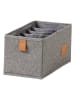 STORE IT 2er-Set: Organizer in Grau - (B)30 x (H)15 x (T)15 cm