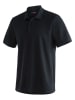 Maier Sports Funktionspoloshirt "Ulrich" in Schwarz