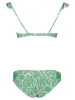 Guillermina Baeza Bikini w kolorze zielono-jasnoróżowym