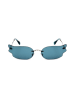 Jimmy Choo Dameszonnebril blauw-zilverkleurig