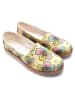 Goby Ballerinas in Gold/ Bunt