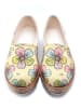 Goby Ballerinas in Gold/ Bunt