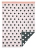 Lässig Kuscheldecke "Little Chums Stars" in Rosa - (L)100 x (B)75 cm