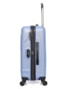 Les P´tites Bombes Hardcase-trolley "Norine-A" lichtblauw - (B)36 x (H)60 x (D)26 cm
