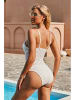 Coconut Sunwear Strój kąpielowy w kolorze białym