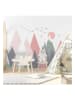 Ambiance Wandsticker "Giant Scandinavian mountains girlyka"