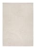 Atticgo Kurzflor-Teppich "Yen" in Creme/ Bunt