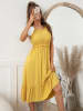 Pretty Summer Sukienka w kolorze żółtym
