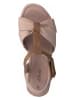 s.Oliver Sandalen in Beige