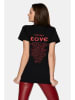 PLNY T-shirt "Let's Play Love" w kolorze czarnym