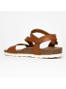 Blue Bay Sandalen "Jeanette" in Hellbraun