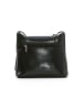 Lia Biassoni Leren schoudertas zwart - (B)24 x (H)20 x (D)6,5 cm