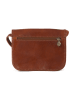 Lia Biassoni Leren schoudertas lichtbruin - (B)20 x (H)15 x (D)10 cm