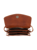 Lia Biassoni Leren schoudertas lichtbruin - (B)20 x (H)15 x (D)10 cm