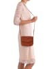 Lia Biassoni Leren schoudertas lichtbruin - (B)20 x (H)15 x (D)10 cm