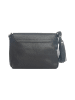 Lia Biassoni Skórzana torebka w kolorze czarnym - 25 x 17 x 7 cm