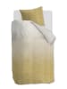 Ambiante Satijnen beddengoedset "Bodie" beige/okergeel