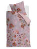Oilily Satin-Bettwäsche-Set "Daintry" in Lila/ Bunt