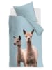 Ambiante Renforcé beddengoedset "Inca" lichtblauw/meerkleurig