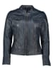 HIS Leren jas donkerblauw