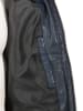 HIS Leren jas donkerblauw