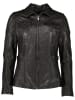 HIS Lederjacke in Schwarz
