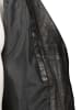 HIS Lederjacke in Schwarz